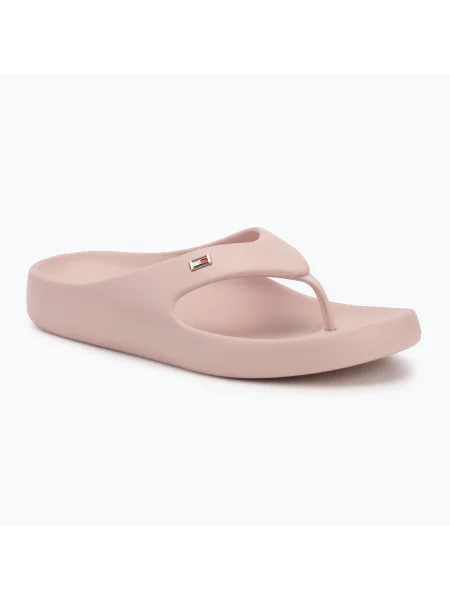 Дамски джапанки Tommy Hilfiger Comfort Beach Sandal foggy pink розово