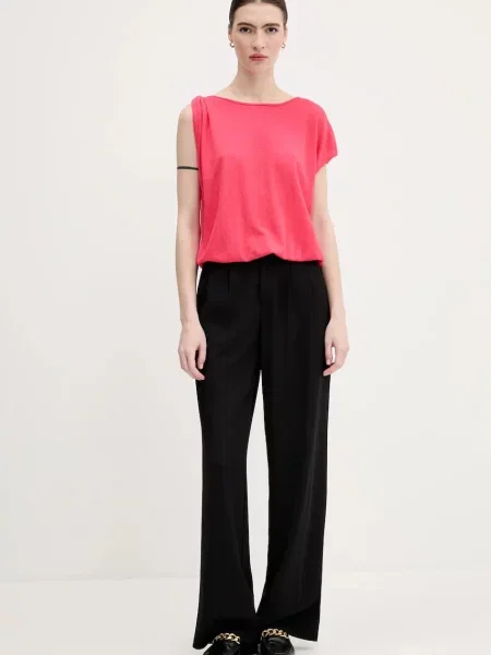 Футболка United Colors of Benetton рожевий