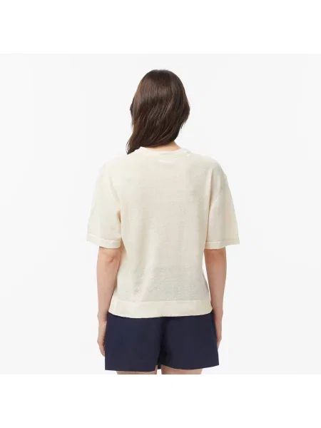 Блузка Lacoste бежевая