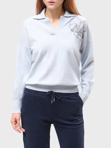 Свитер Panicale Cashmere голубой