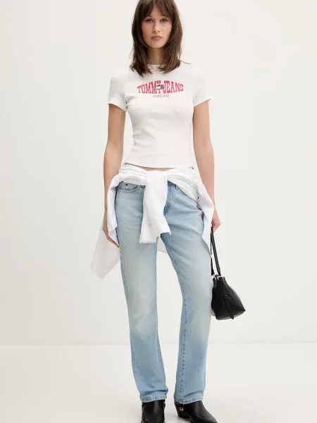 Tommy Jeans slim kavbojke modra