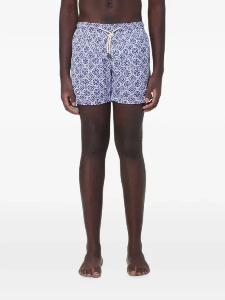 Slip de baie Peninsula Swimwear cu cordon albastru