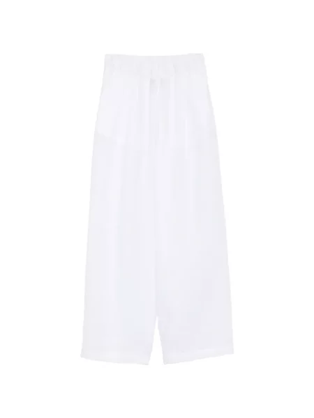 Pantaloni Semicouture alb