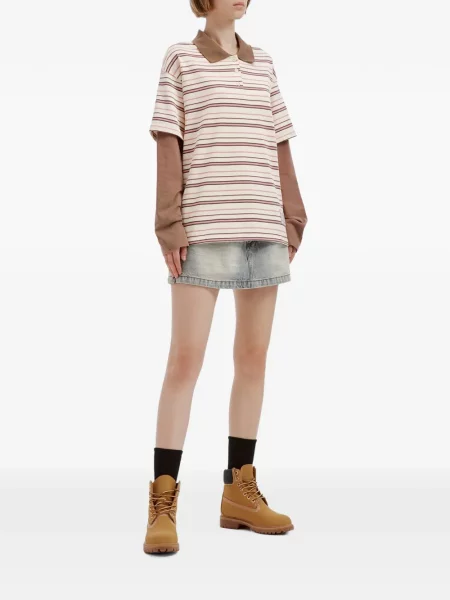 Tricou polo Mini Cream