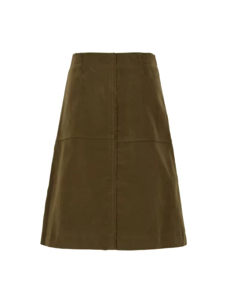 Spódnica midi Burberry zielona