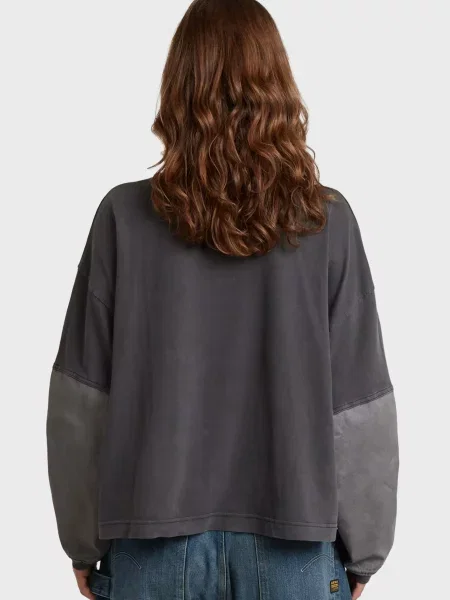 Лонгслів G-star Raw сірий
