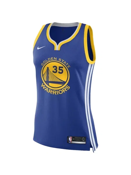 Baschet decupat tricou Nike din jerseu albastru