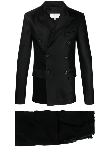 Sacou Maison Margiela din satin negru