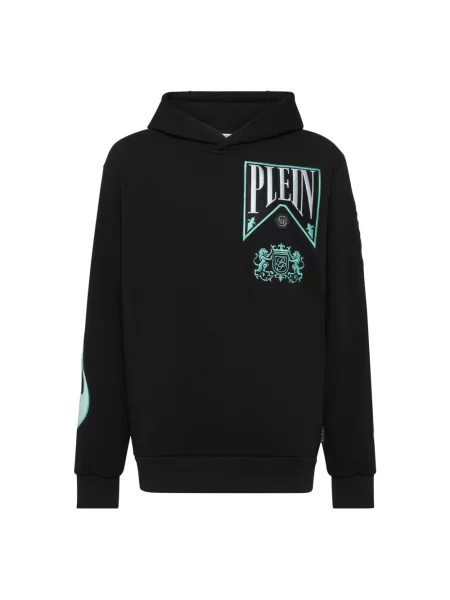 Bluza z kapturem Philipp Plein z kapturem czarna