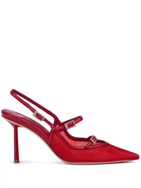 Pantofi cu toc Le Silla slingback roșu
