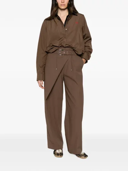 Cu centură pantaloni Loewe plic maro