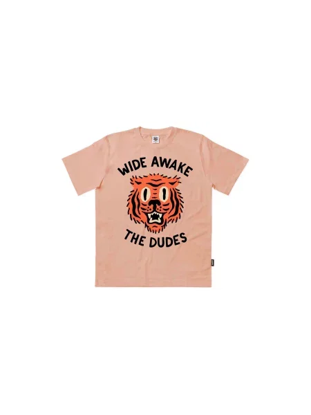 The Dudes Wide Awake Classic T-Shirt Mężczyźni Koszulki The Dudes Size: M pomarańczowy