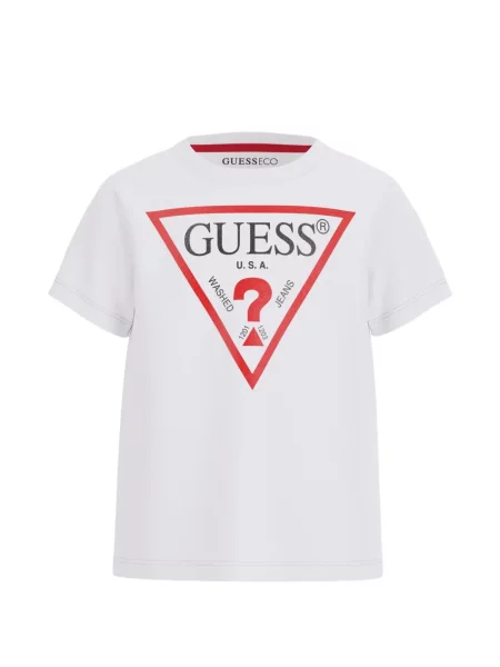 Koszulka dziecięca Guess biała