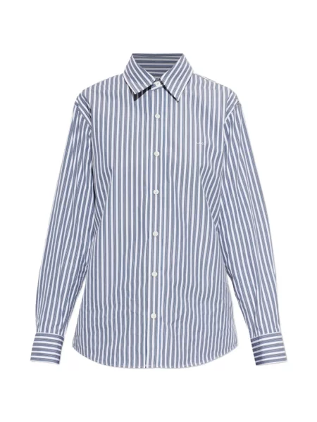 Cămașă A.p.c. cu broderie albastru