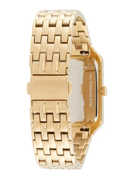 FOSSIL Ceas analogic RAQUEL / gri / verde Ă®nchis auriu