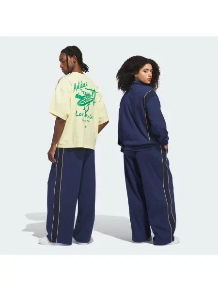 Spodnie dresowe Adidas do biegania niebieskie