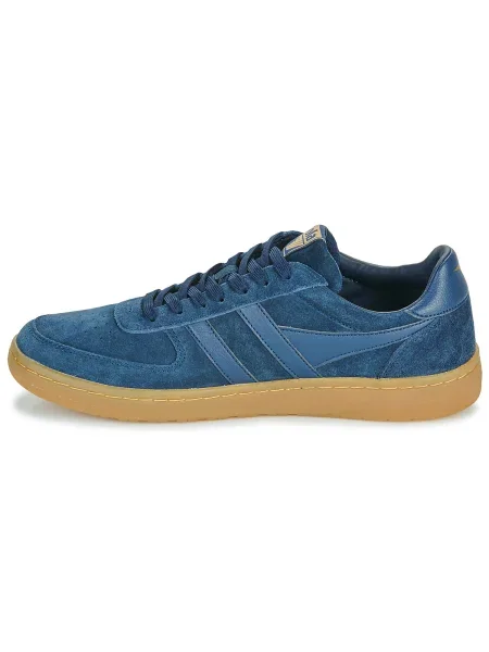 Pantofi Gola din piele de căprioară albastru