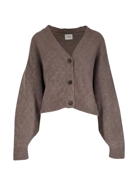 Cardigan Le Kasha tricotate maro