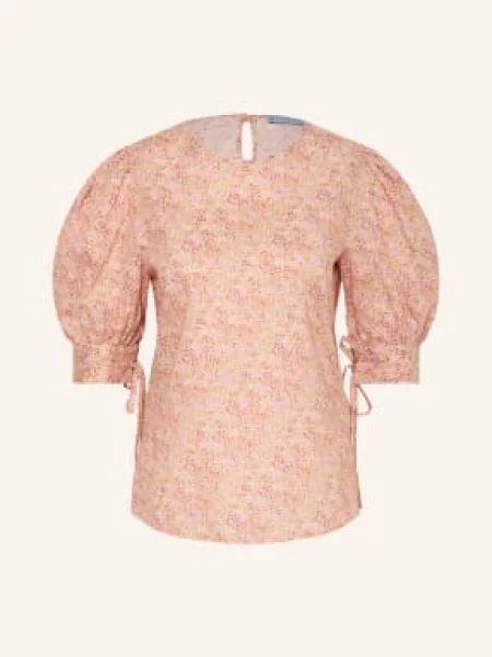 Rockmacherin Bluzka W Stylu Ludowym Tula rosa czerwona