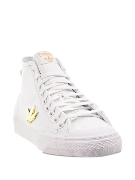 Leggings Adidas alergare cu model floral cu imagine roșu