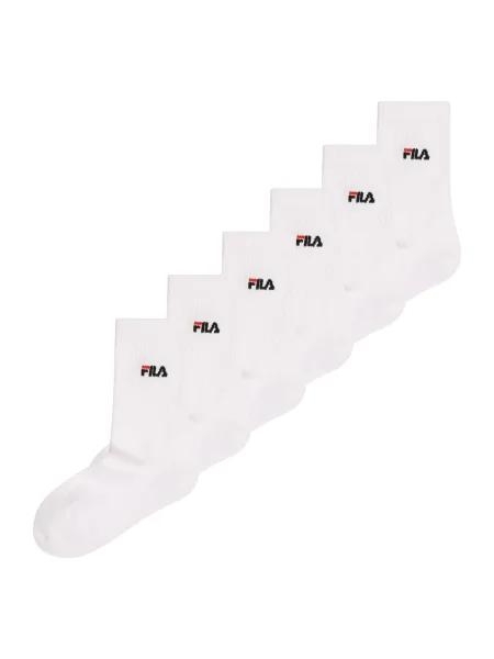 FILA Ponožky červená / černá bílá