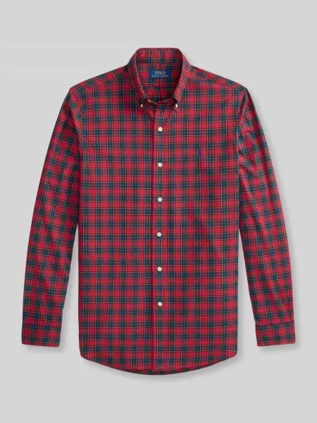 Polo Ralph Lauren Koszula ciemny Custom Fit czerwony