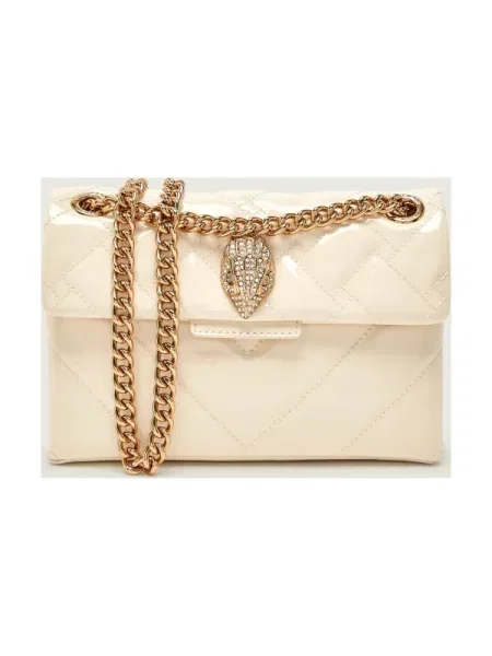 Kurt Geiger De piele geantă pe umăr MINI KENSINGTON bej
