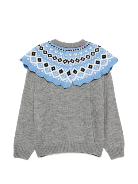 Gulerat pulover Msgm gri
