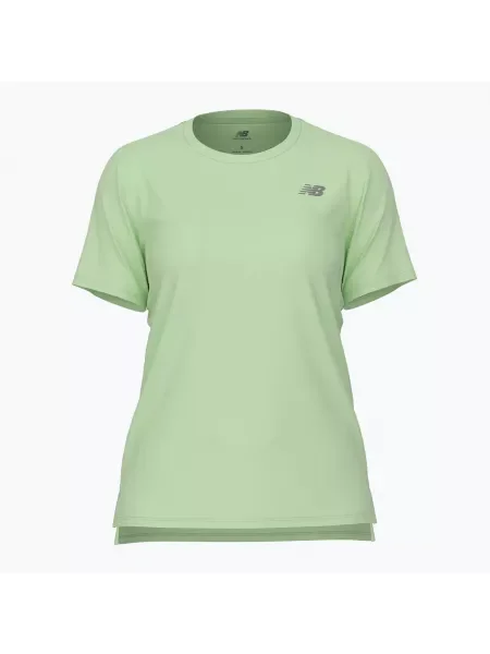 Дамска тениска за бягане New Balance Essentials SS melonwat зелено