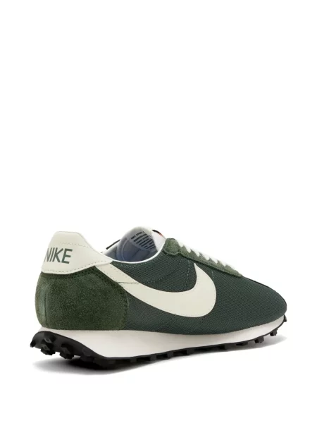 Бягане чехли Nike на платформе бродирани оранжево