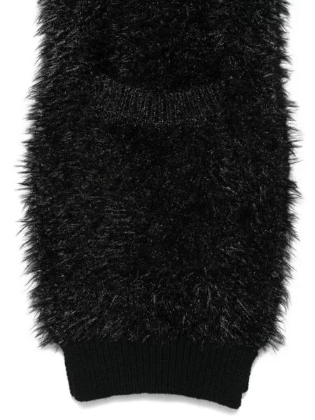 Fular Junya Watanabe tricotate negru
