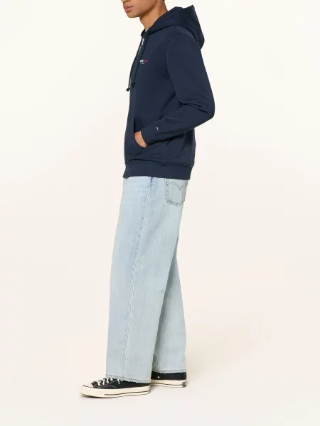 Tommy Jeans Mikina tmavě modrá