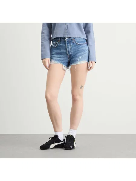 Szorty jeansowe Levi’s Collections czerwone