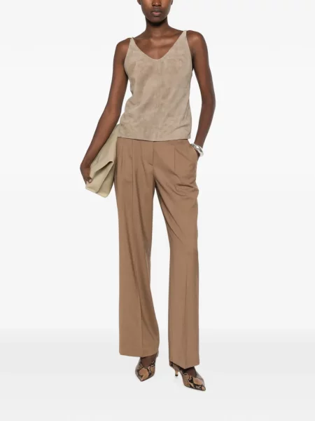 Pantaloni Peserico maro