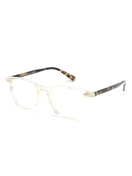 Saulės akiniai Oliver Peoples ruda