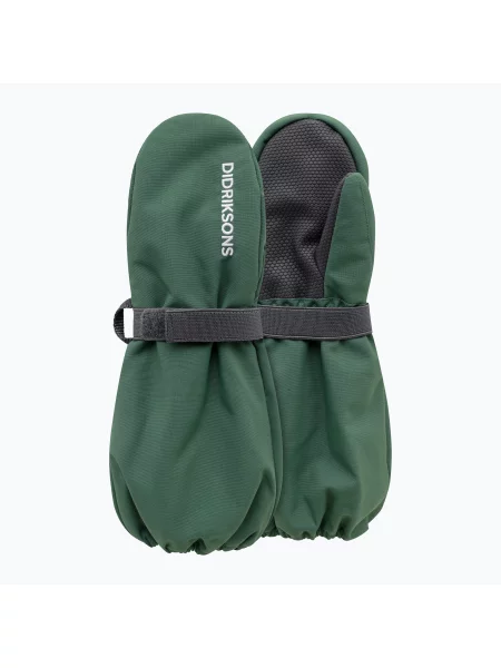 Mănuși de schi pentru copii Didriksons Biggles Mitten 8 dark moss