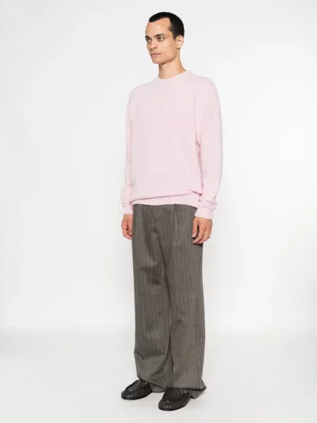Bouclé pulover Scaglione roz