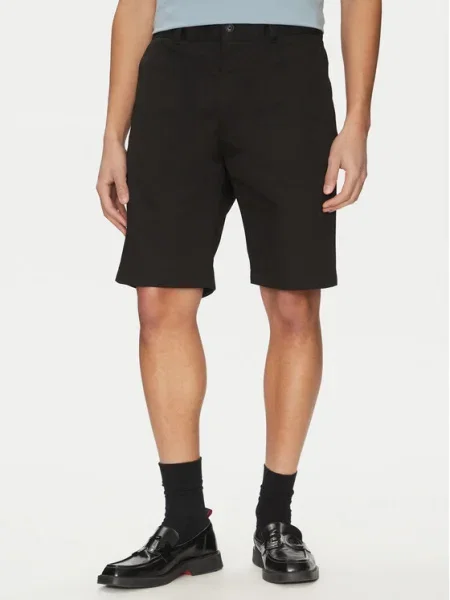 HUGO pantaloni scurti barbati negru