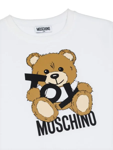 Sukienka dziecięca Moschino biała