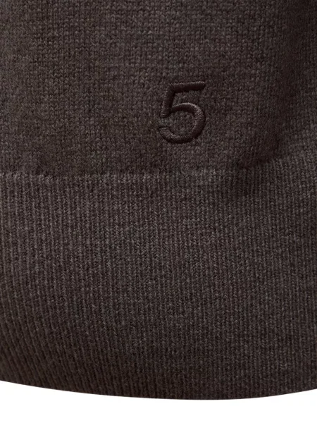 Džemper Department 5 s okruglim izrezom s autogramom zelena