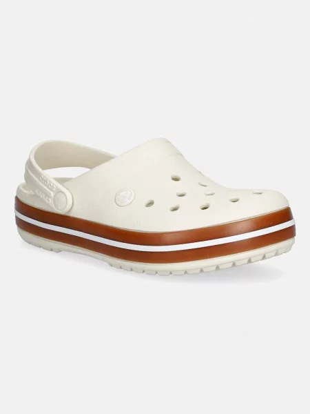 Crocs natikači Crocband Gum Clog bež