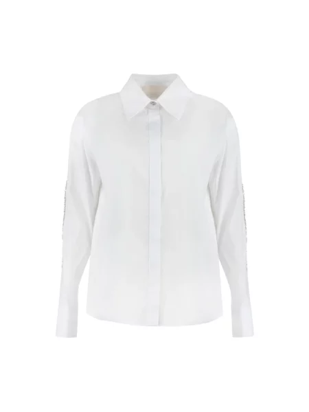 Koszula Genny z długim rękawem biała