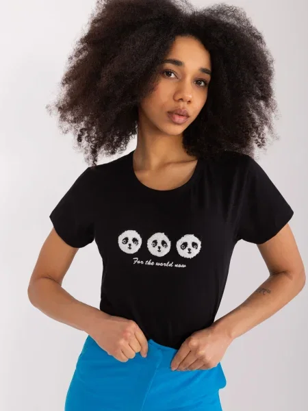 Bluză Fashionhunters negru