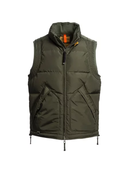 Vestă din puf Parajumpers verde