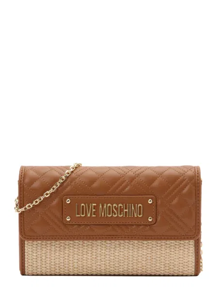 Love Moschino Pisemska torbica / kapučino rjava