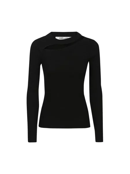 Top Diane Von Furstenberg czarny