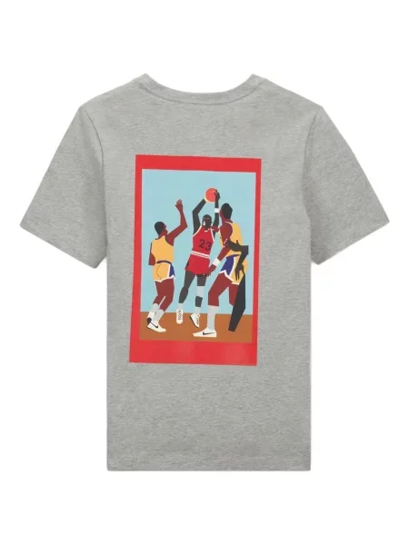 Tricou Jordan cu imagine gri