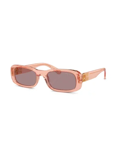 Saulės akiniai Miu Miu Eyewear rožinė