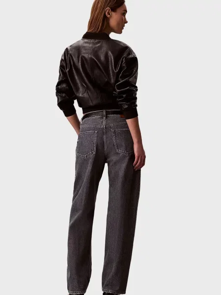 Джинсы Calvin Klein Jeans с камнями серые