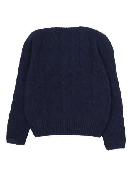 Sweter dziecięcy Polo Ralph Lauren niebieski